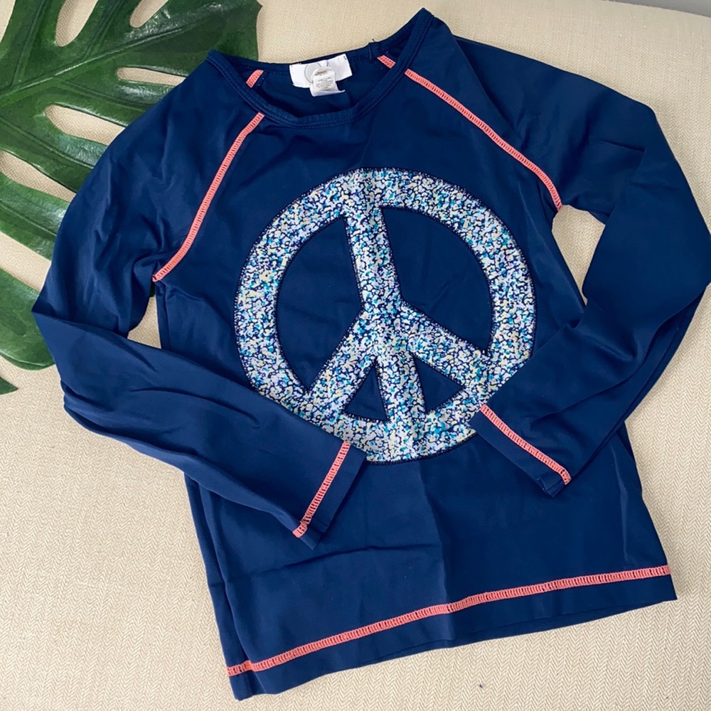 Rash Guard Peace Sign
